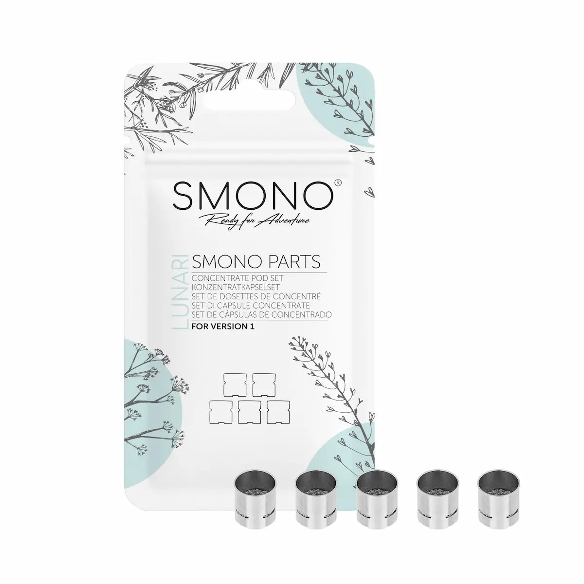 Smono Lunari Wachsbecher Front