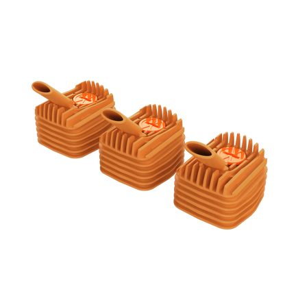 Veazy Kühleinheit 3er-Set Storz und Bickel Orange