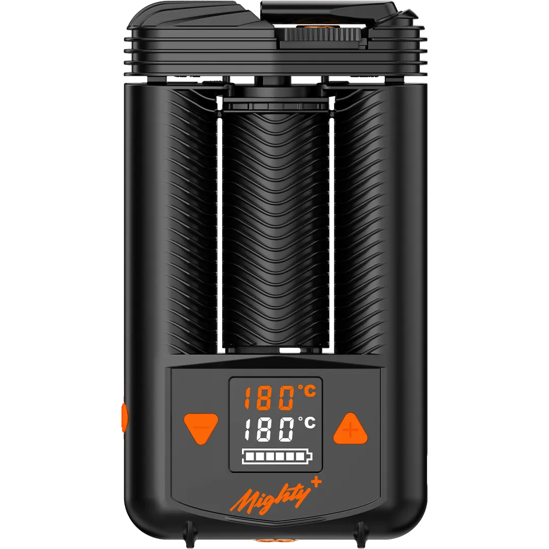 Storz und Bickel Mighty+ schwarz vorderansicht