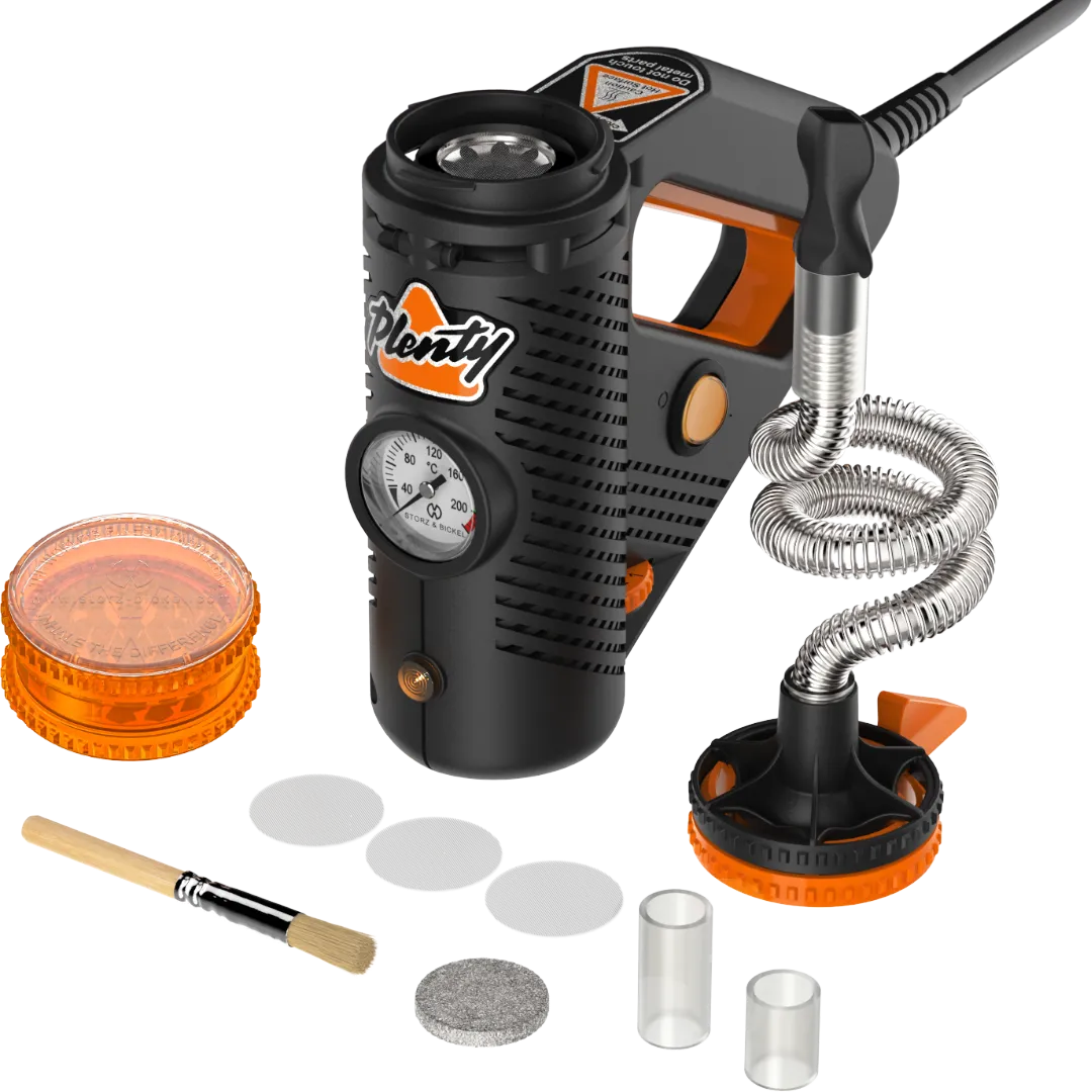 Storz & Bickel Plenty Vaporizer schwarz Lieferumfang