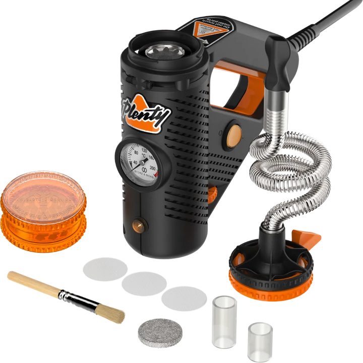 Storz & Bickel Plenty Vaporizer schwarz Lieferumfang