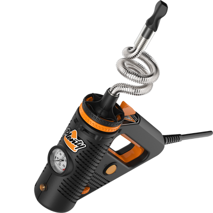 Storz & Bickel Plenty Vaporizer schwarz Vorderansicht schräg