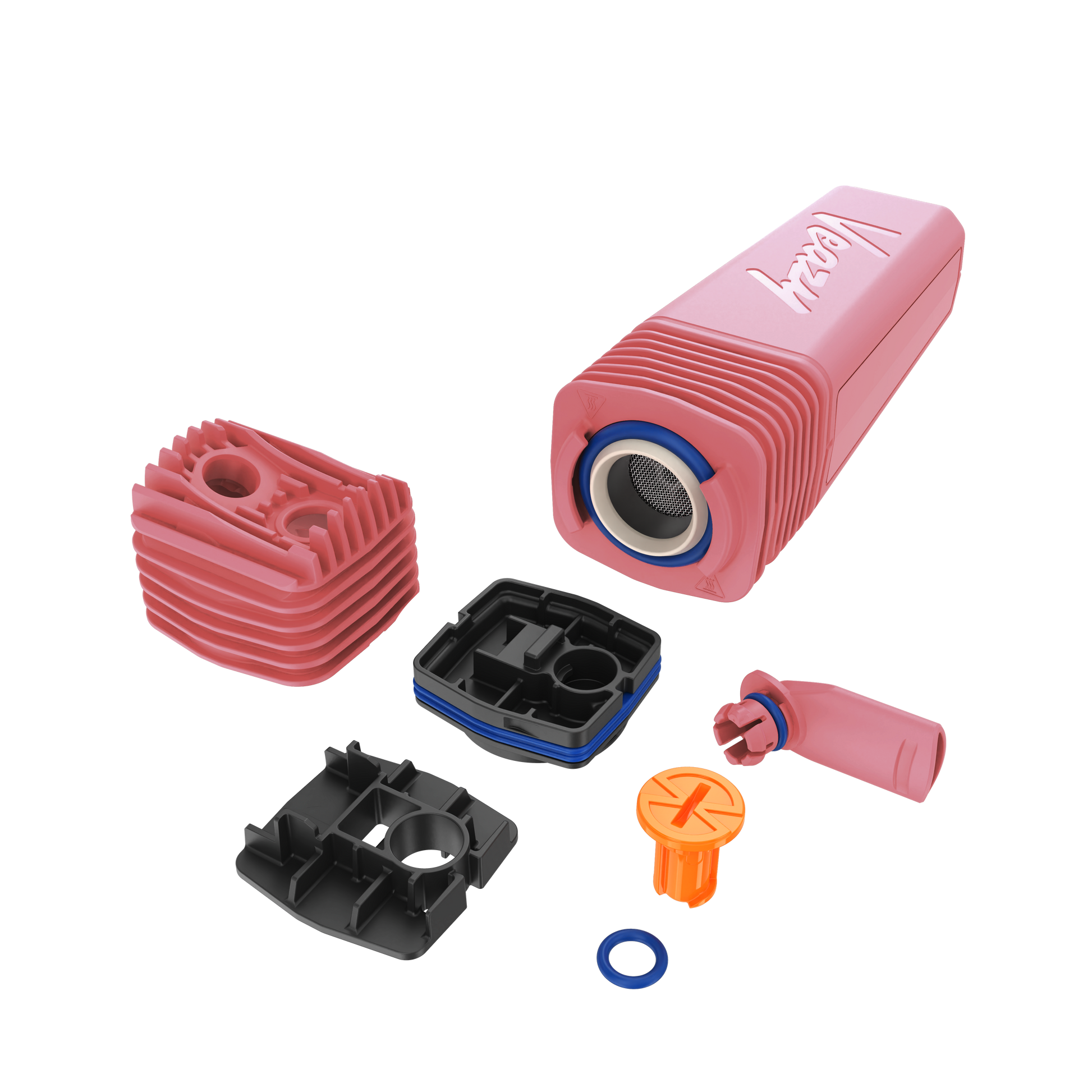 Storz und Bickel Veazy Vaporizer Charming Pink liegend