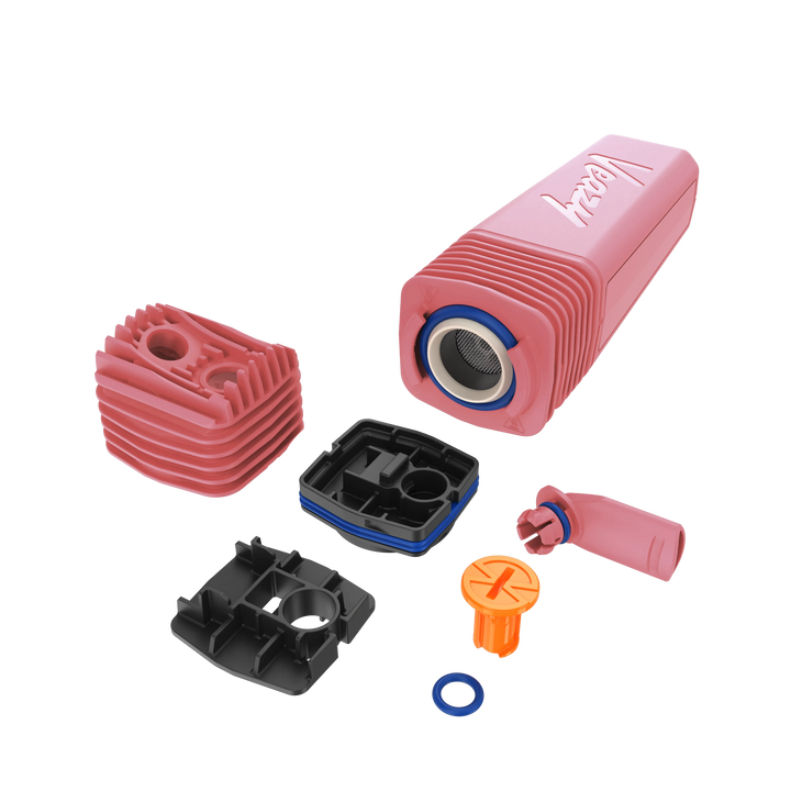 Storz und Bickel Veazy Vaporizer Charming Pink liegend