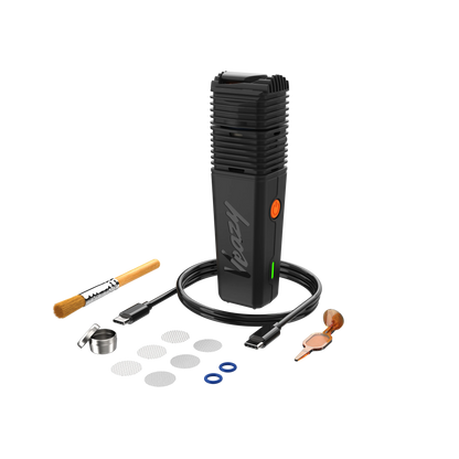 Storz und Bickel Veazy Vaporizer Alluring Black Lieferumfang