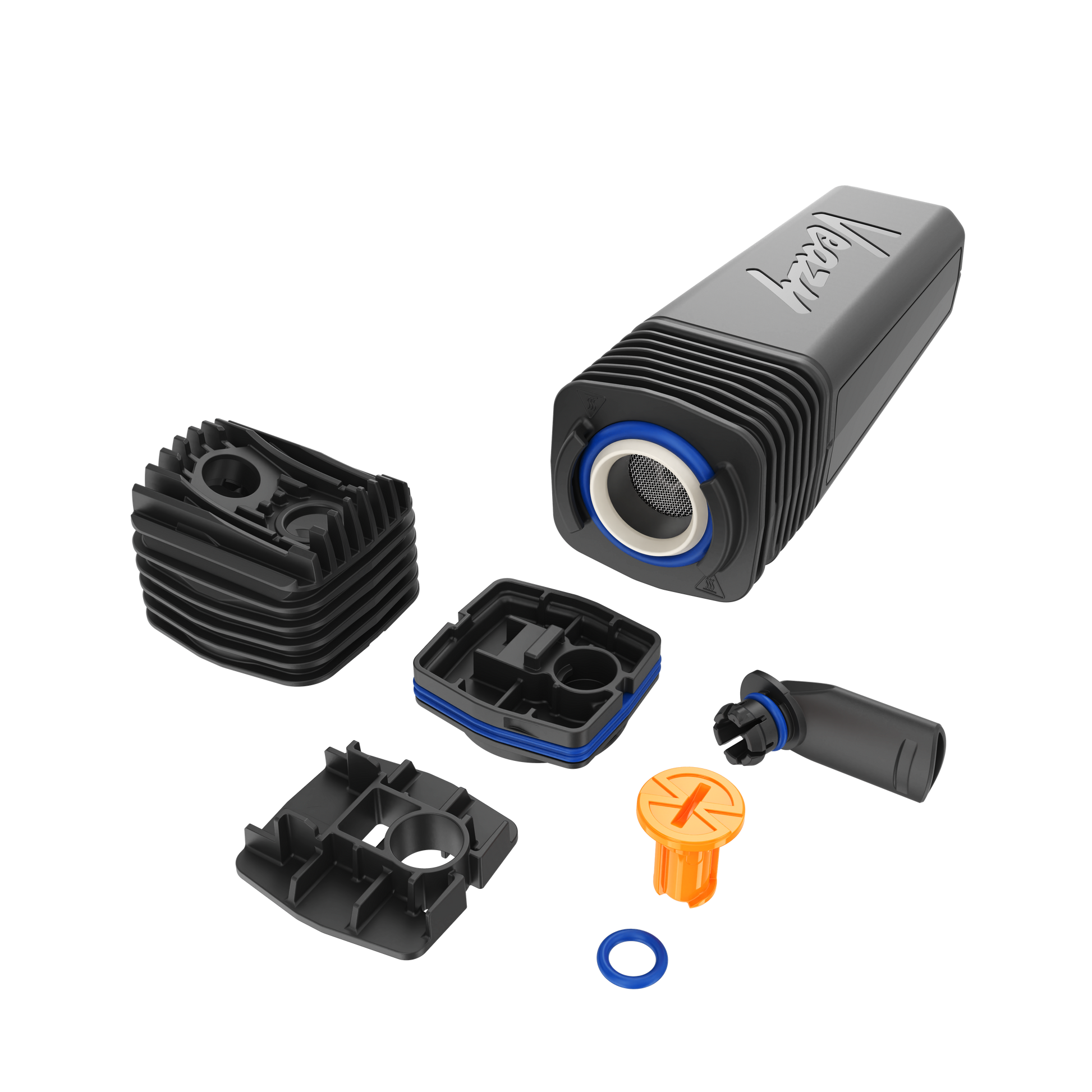Storz und Bickel Veazy Vaporizer Alluring Black liegend