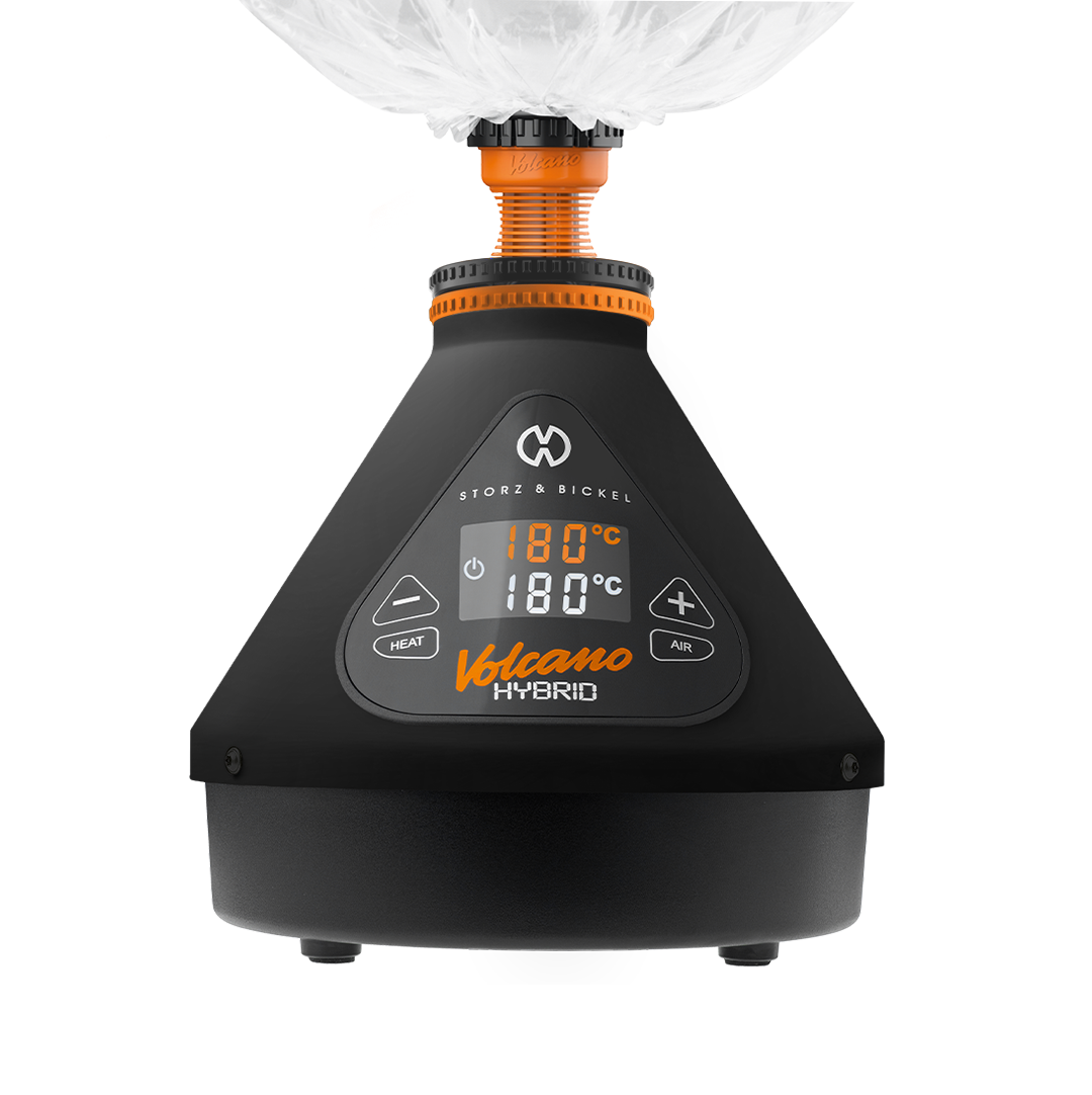 Storz und Bickel Volcano Hybrid Schwarz Anwendung Ballon