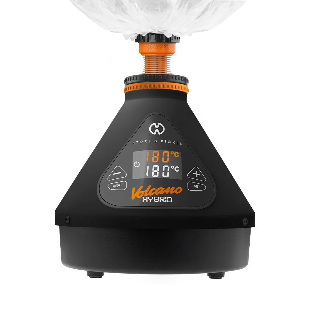 Storz und Bickel Volcano Hybrid Schwarz Anwendung Ballon