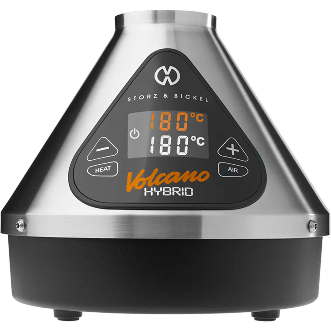 Storz und Bickel Volcano Hybrid Silber Front
