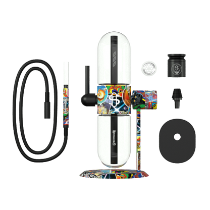 Stündenglass Gravity Infuser patchwork Edition lieferumfang