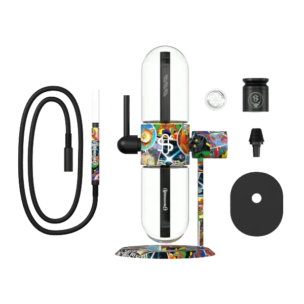 Stündenglass Gravity Infuser patchwork Edition lieferumfang