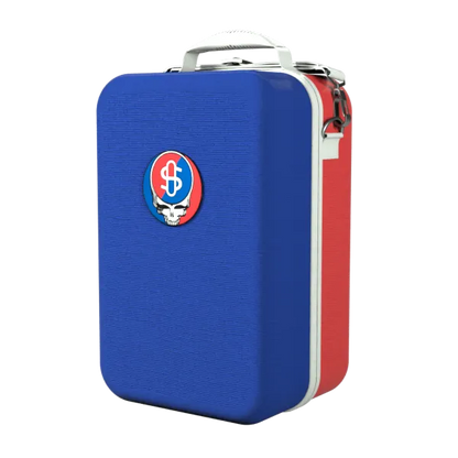 Stündenglass Gravity Infuser Kompact Greatful Dead Edition Travel Case geschlossen