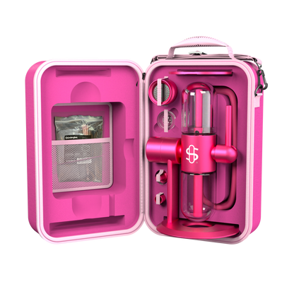 Stündenglass Gravity Infuser Kompact Travel Case offen