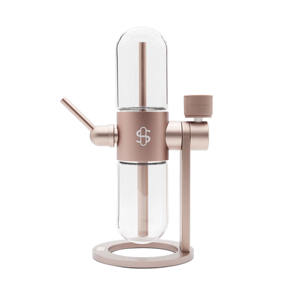 Stündenglass gravity Infuser / Gravity Hookah desert rose Frontansicht