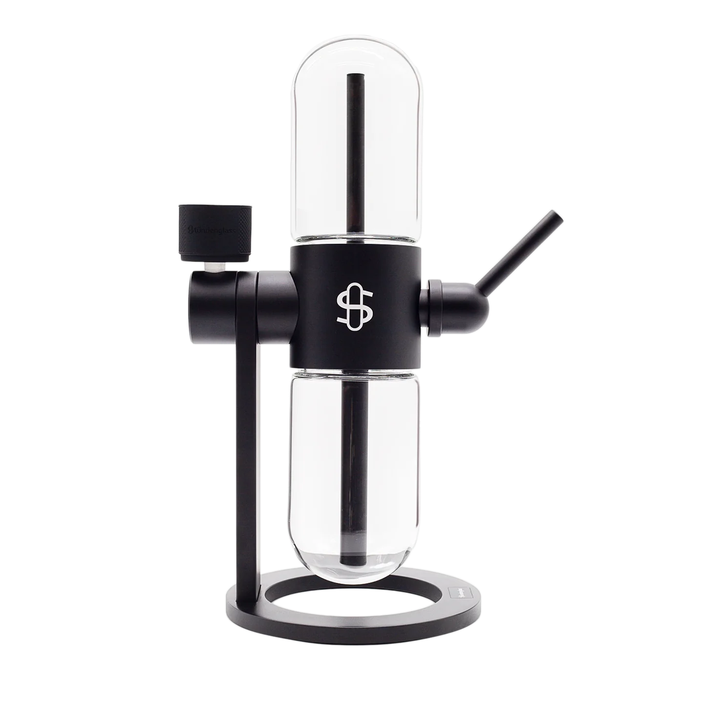Stündenglass gravity Infuser / Gravity Hookah schwarz rückseite