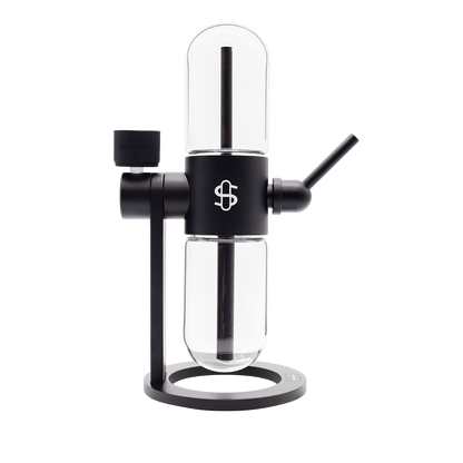 Stündenglass gravity Infuser / Gravity Hookah schwarz rückseite