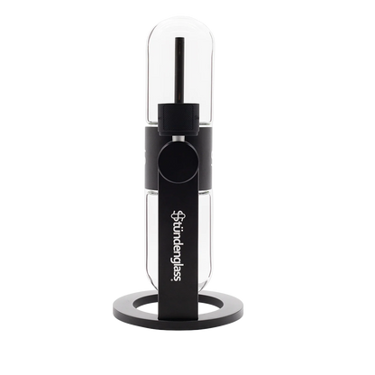 Stündenglass gravity Infuser / Gravity Hookah schwarz seite rechts