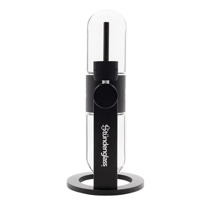 Stündenglass gravity Infuser / Gravity Hookah schwarz seite rechts