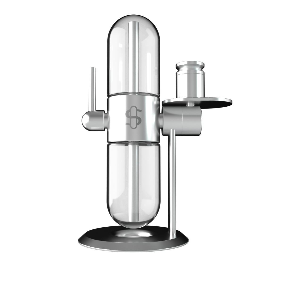 Stündenglass gravty Infuser Limited Edition Silber poliert 