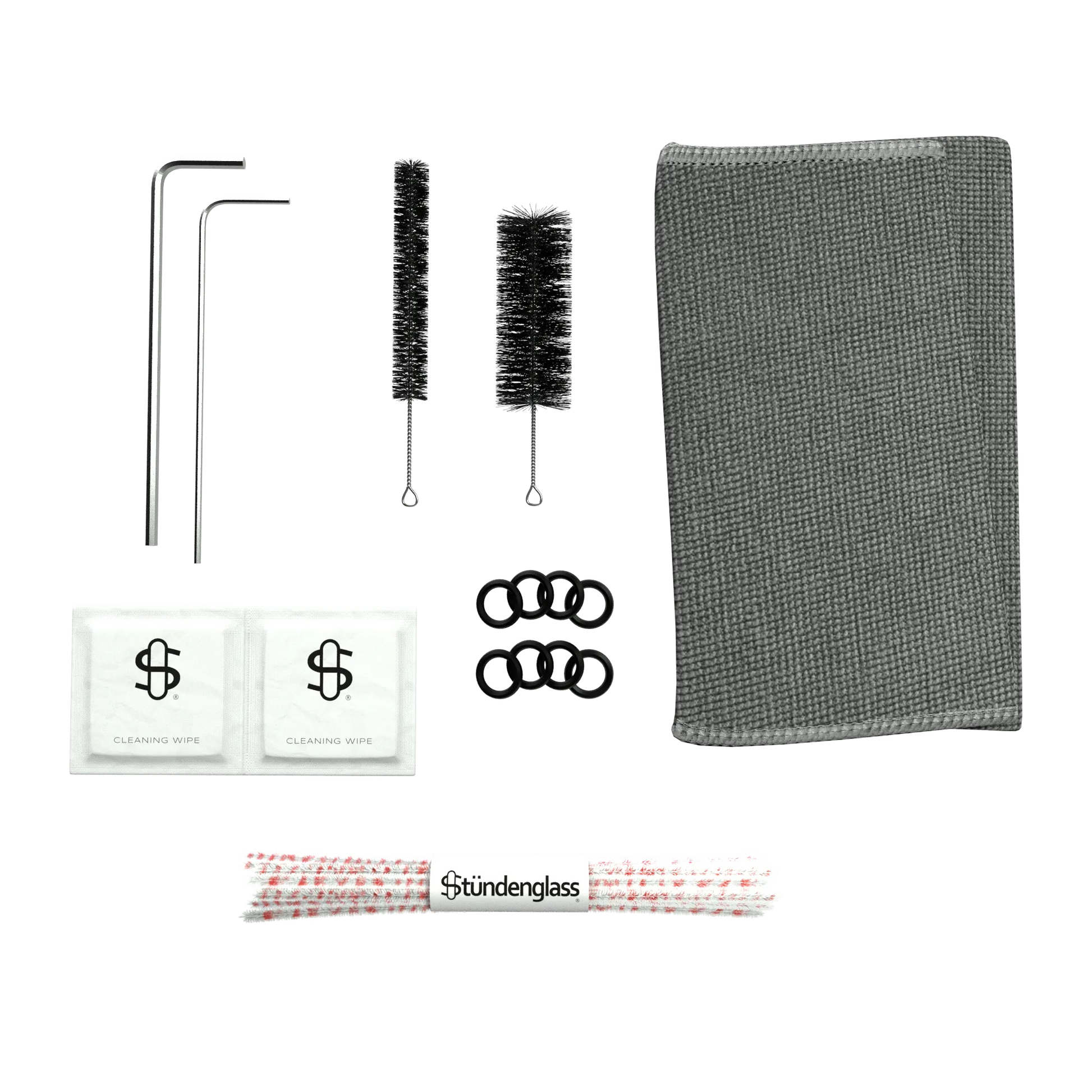 Stündenglass gravty Infuser Limited Edition Silber poliert Reiniger