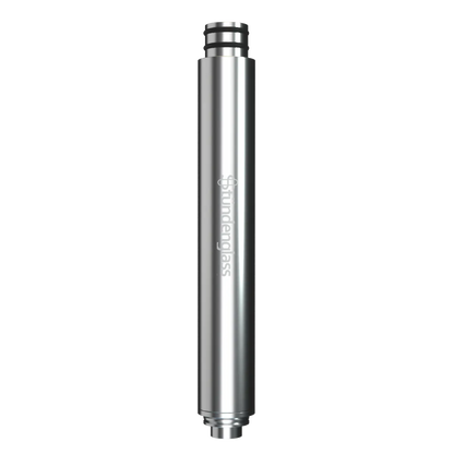 Stündenglass gravity Infuser Limited Edition Silber poliert tauchrohr