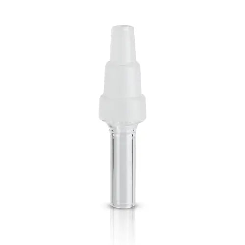Wolkenkraft FX Mini (Ultra) Universal-Glasadapter 10/14/18 mm aus Borosilikatglas, freigestellt