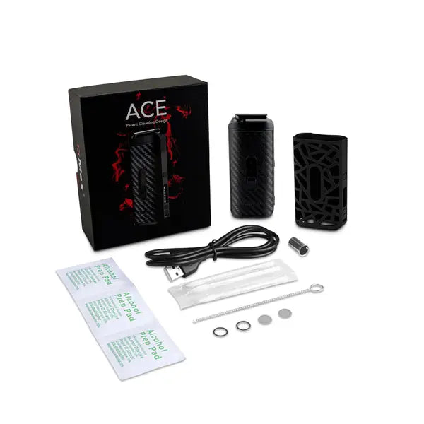 XMax Ace Vaporizer Carbon Lieferumfang