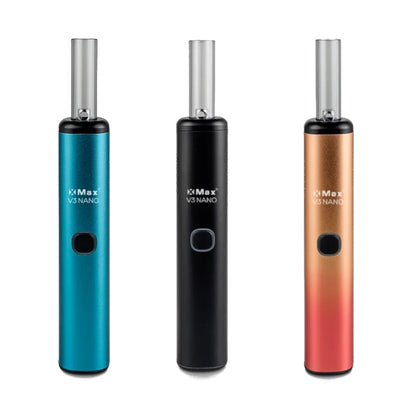 XMax V3 Nano Blau schwarz Orange Gruppenbild Frontansicht