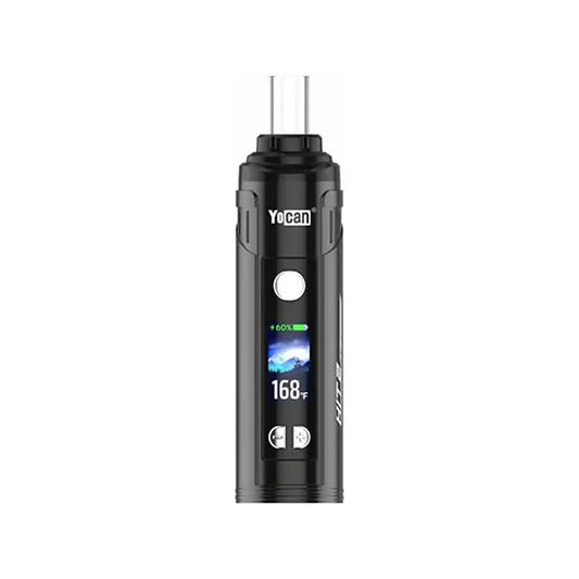Yocan Hit 2 Kräuterverdampfer Frontansicht schwarz