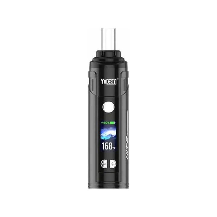 Yocan Hit 2 Kräuterverdampfer Frontansicht schwarz